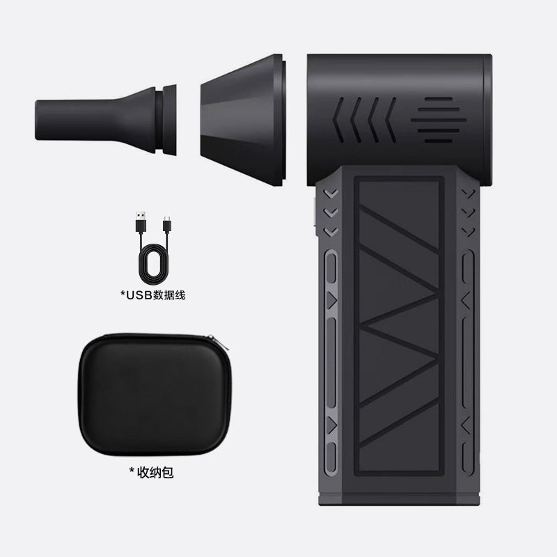 ๐จ Portable High Speed Turbine Jet Blower Fan, Brushless Motor 4-Speed Adjustable Handheld Blower with Magnetic Nozzle for Cooling Dust Pet Hair Snow Cleaning
